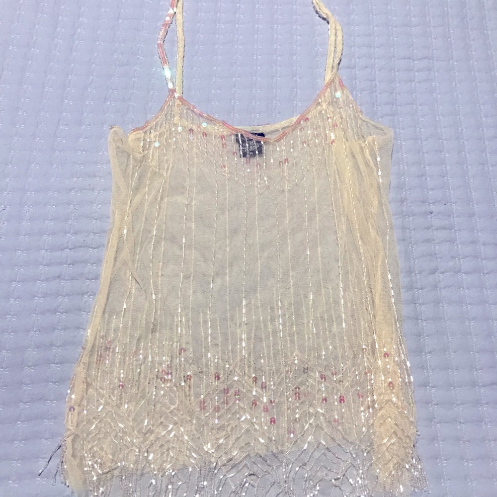 Sequin top